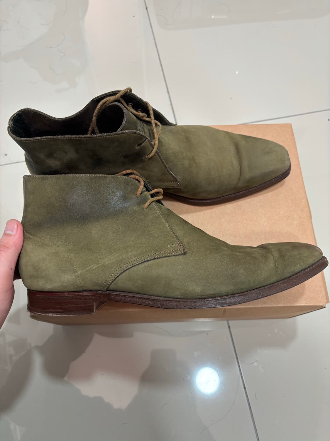 크로켓앤존스 스웨이드 처카부츠 상품이미지2