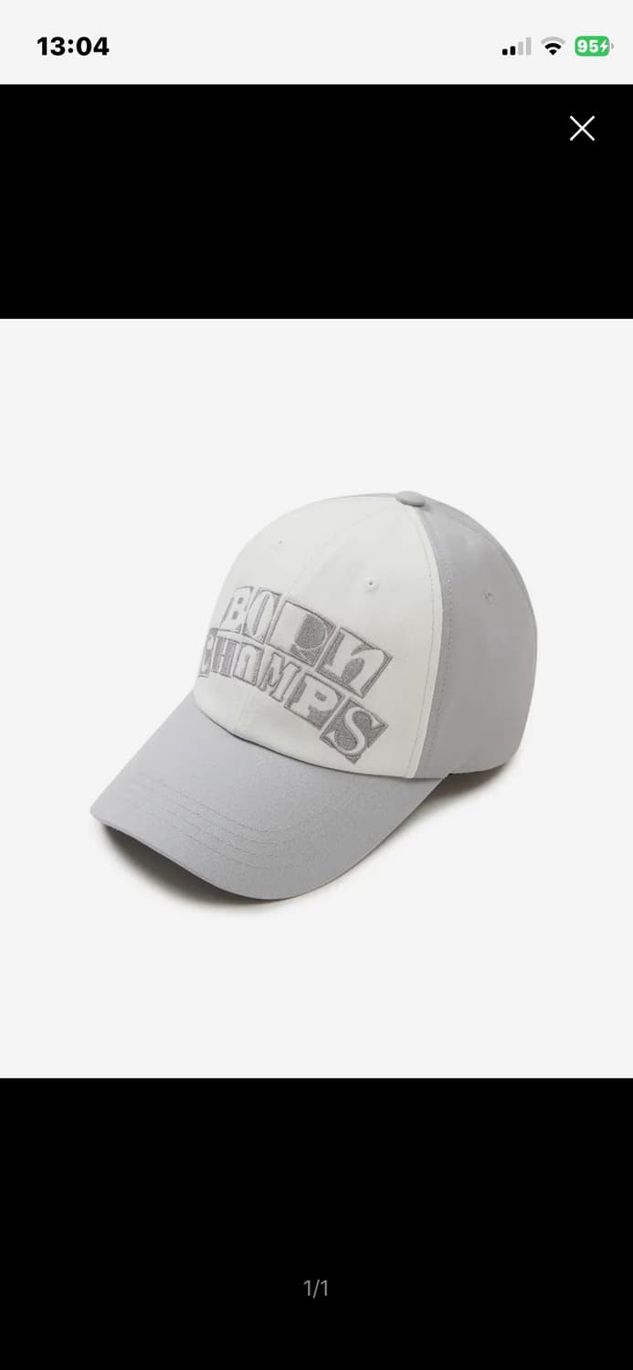 본챔스 빈티지 레터링 볼캡 상품이미지1