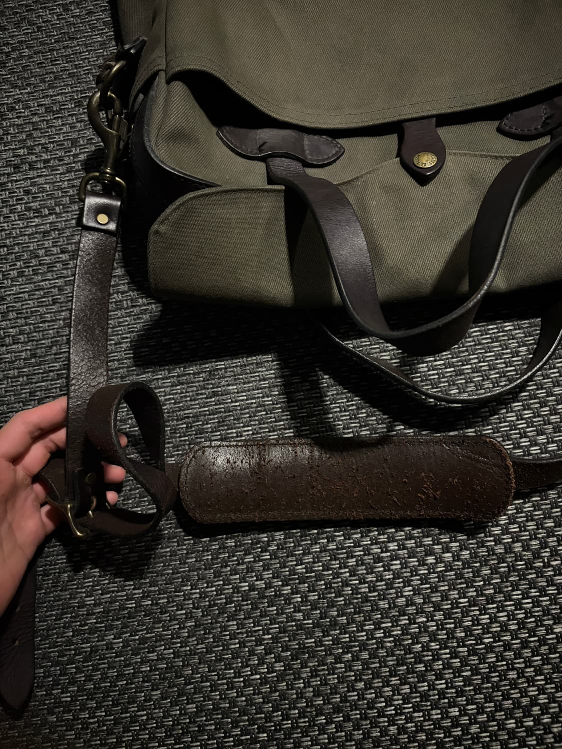 필슨 256 브리프케이스 OTTERGREEN 상품이미지7