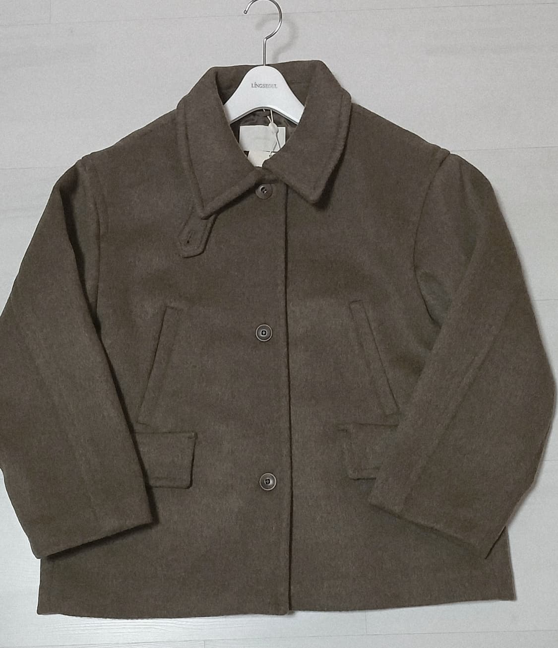 링서울-스텐다드 울 하프 브라운 (M) 상품이미지2