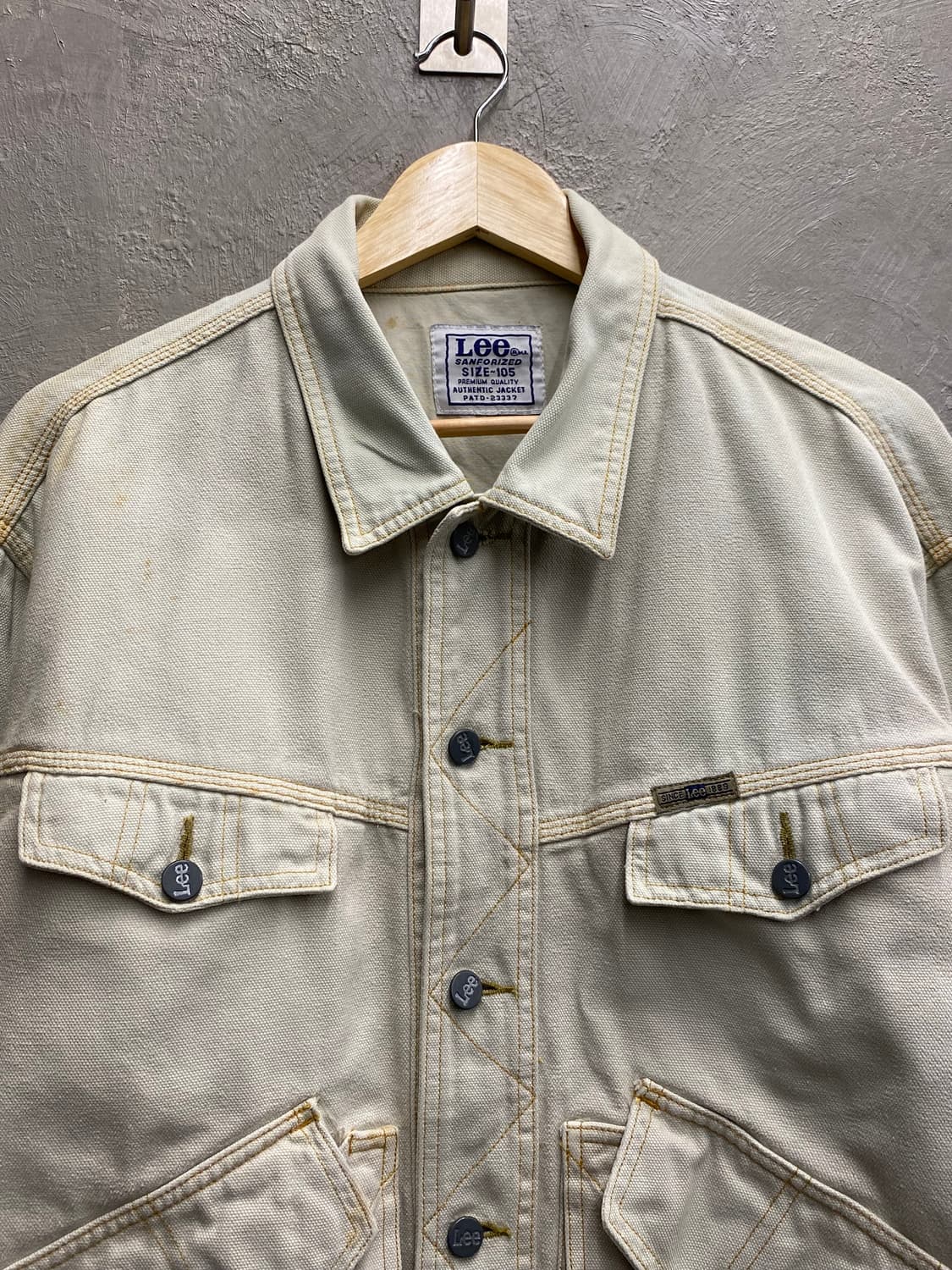 [105] 90s Lee 리 아카이브 4포켓 헤비코튼 자켓 상품이미지2