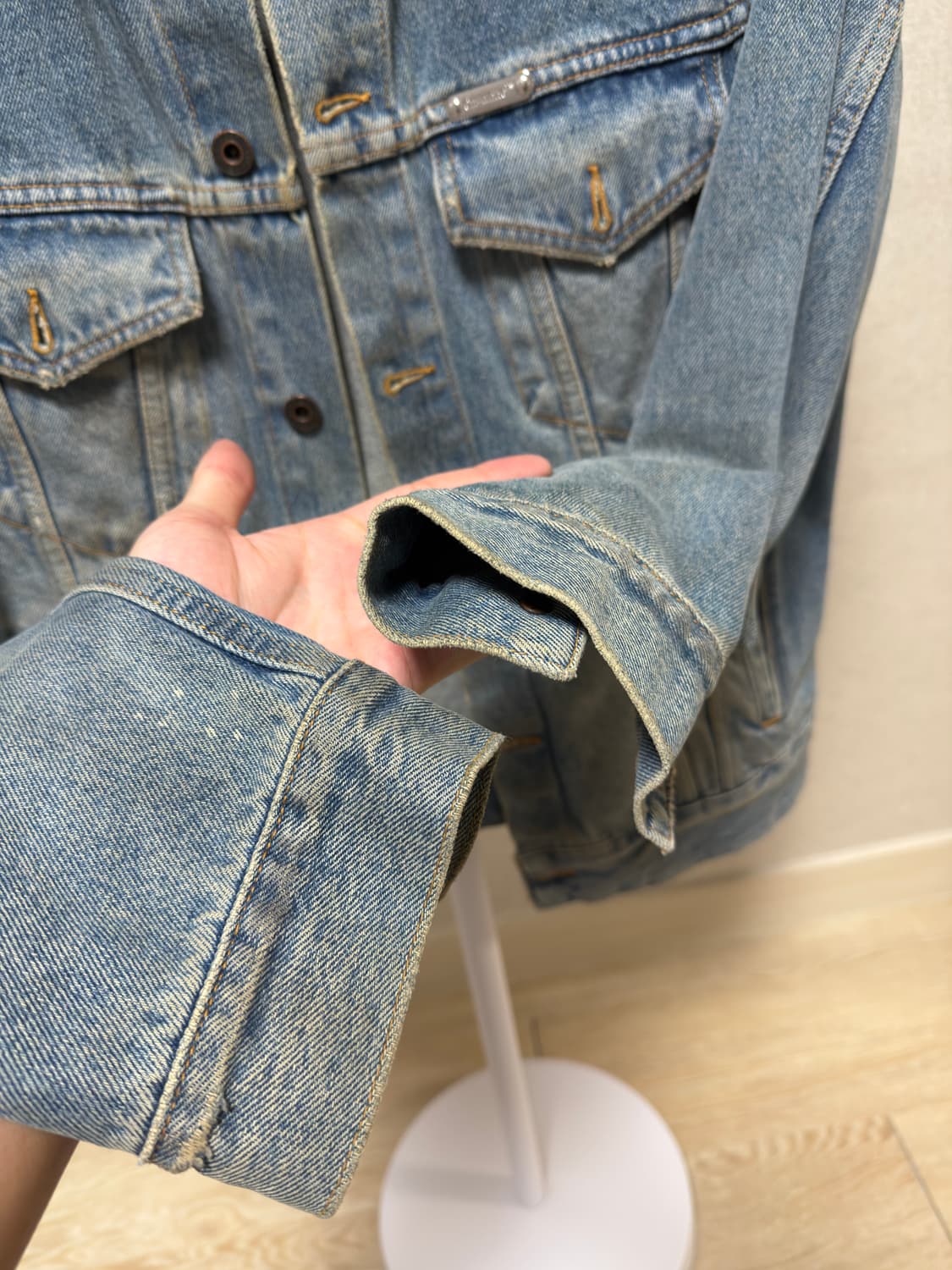 오프화이트 청자켓(M-L) 상품이미지2