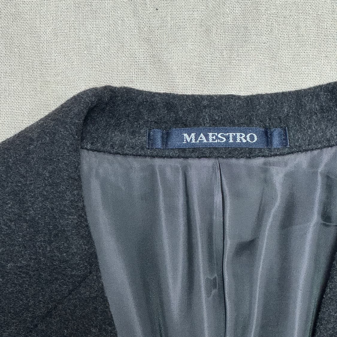 마에스트로 x 콜롬보 캐시미어 코트 100 상품이미지5