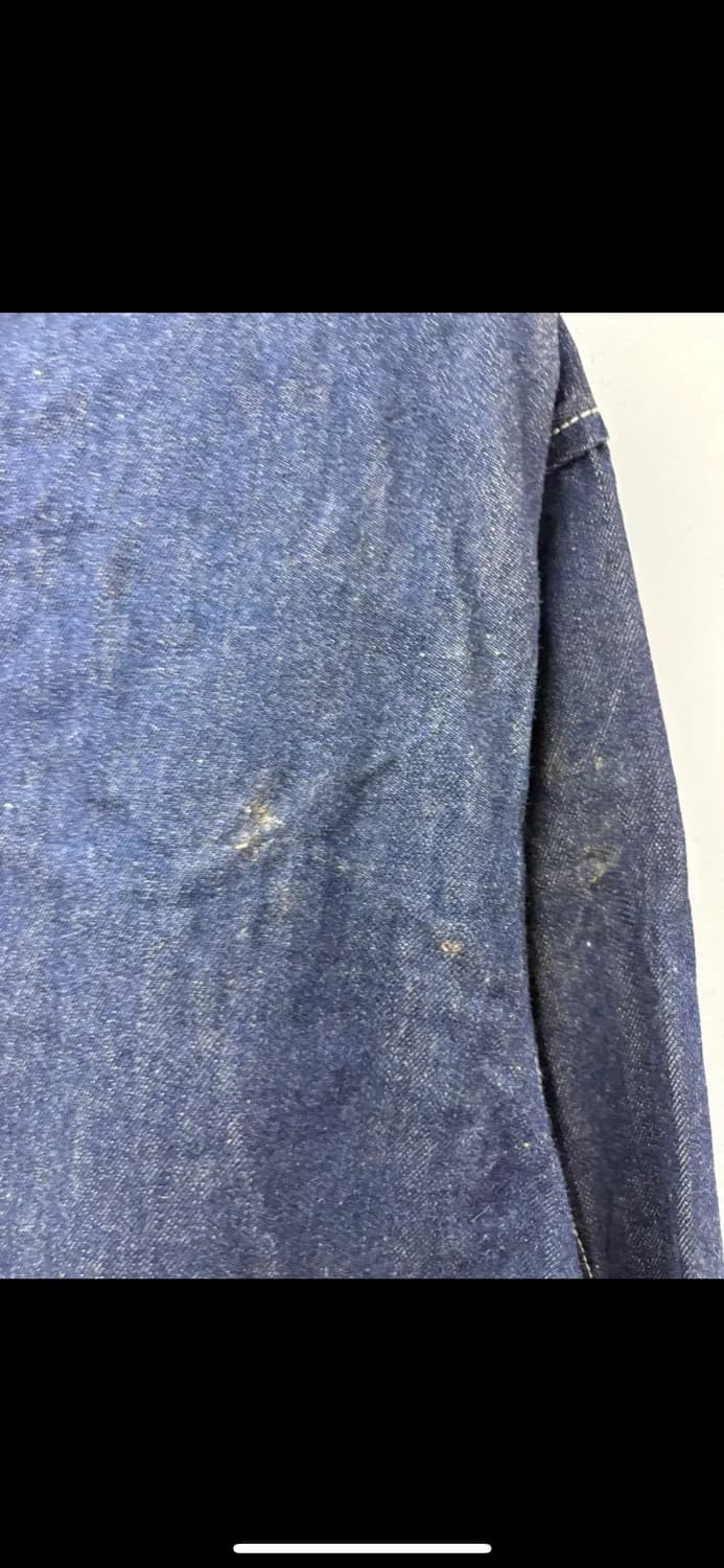 니코앤드 캐주얼 스티치 진청 데님 자켓 H1861 상품이미지6