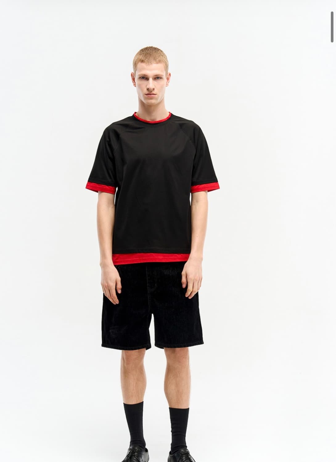 Anytime loreak peony layered T-shirt 상품이미지2