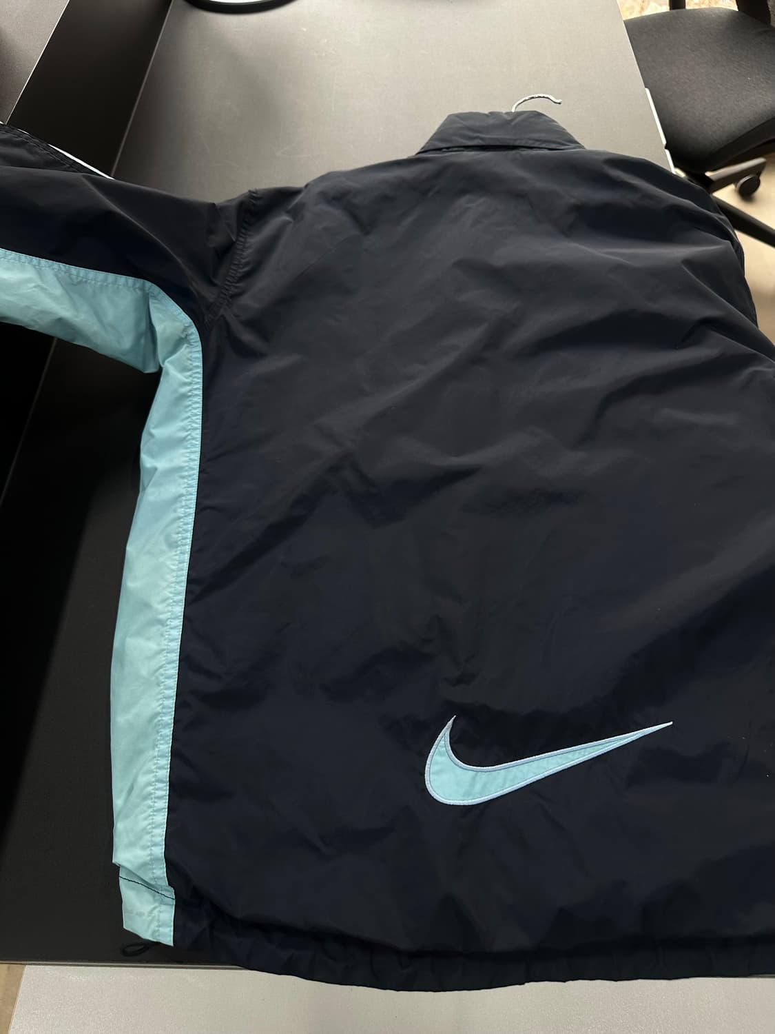 나이키 00s 올드스쿨 소라네이비 윈드브레이커 자켓 상품이미지5