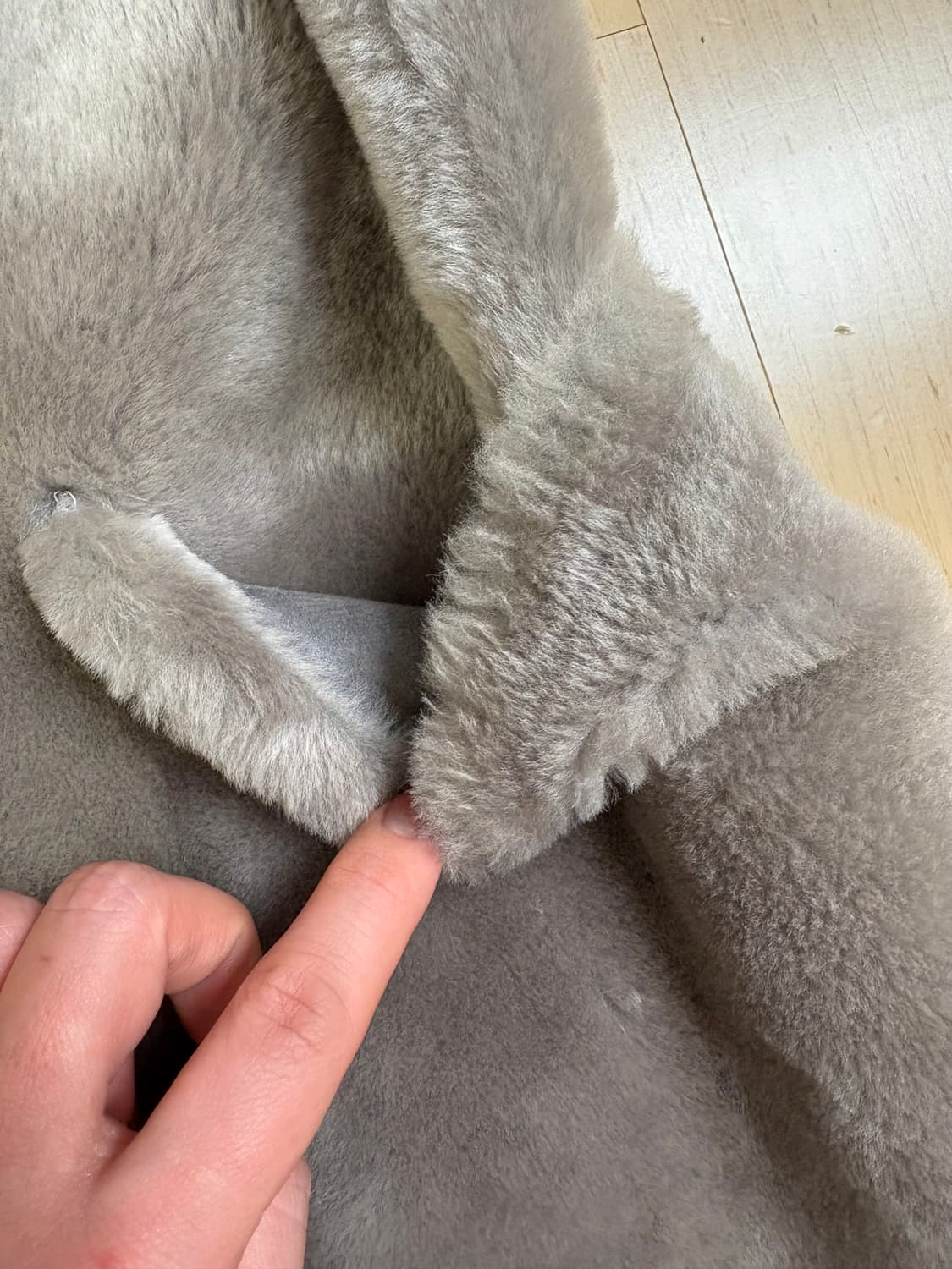 클럽모나코 양털 코트 상품이미지7