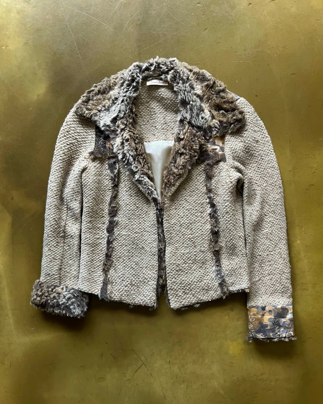 90-00s SUANA PASITEA Oriental Fur Jacket 상품이미지4