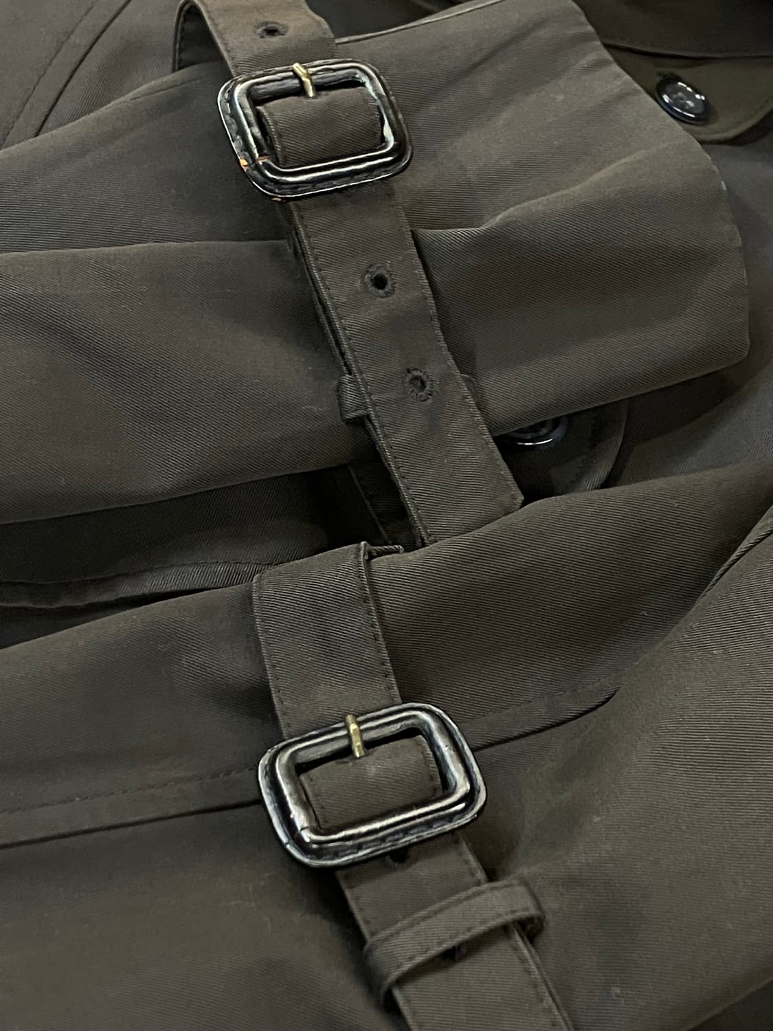 닥스 롱 프렌치코트 블랙브라운  #csz2511  상품이미지6