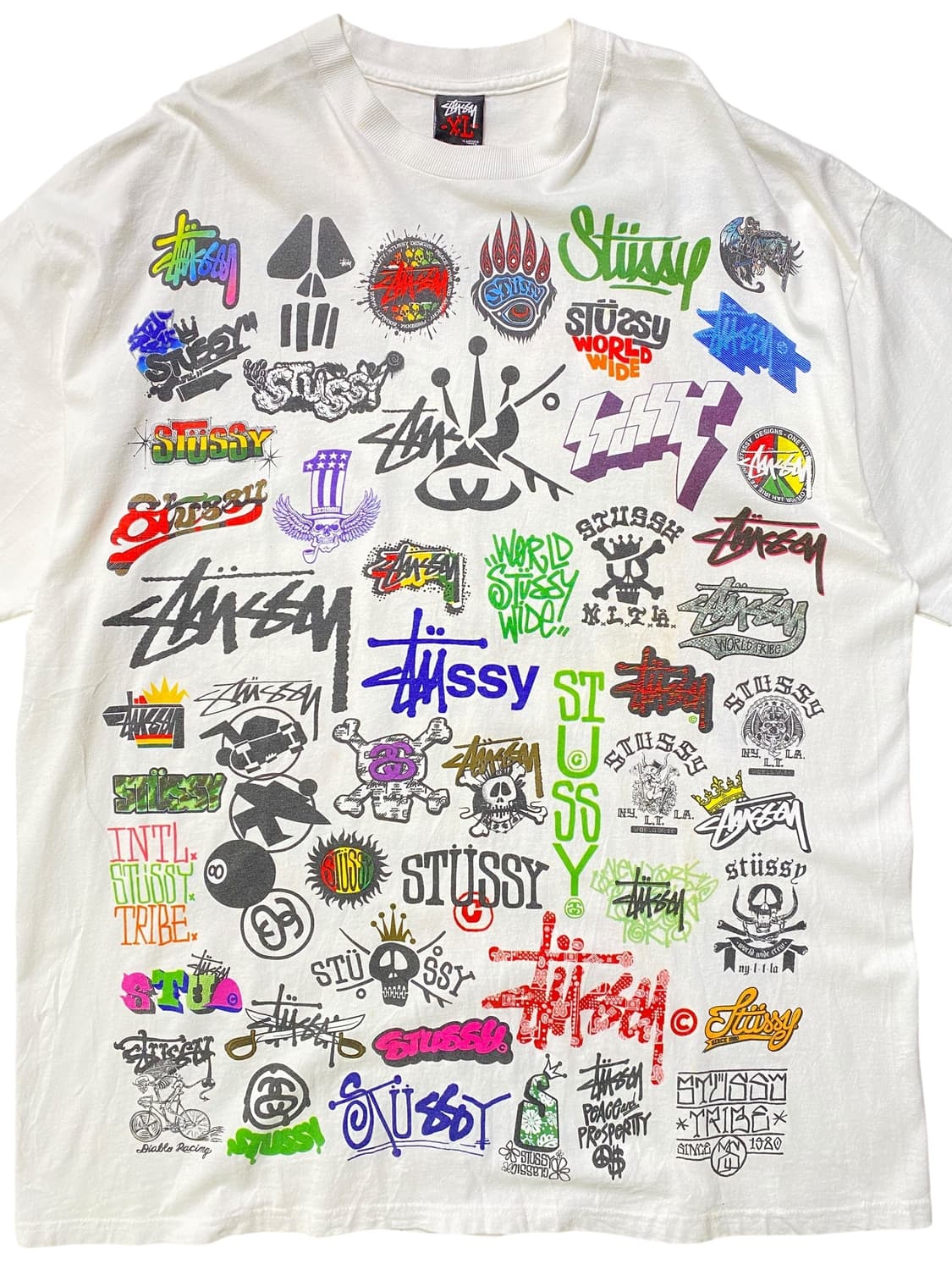 Stussy 스투시 올 로고 반팔 탑 상품이미지3