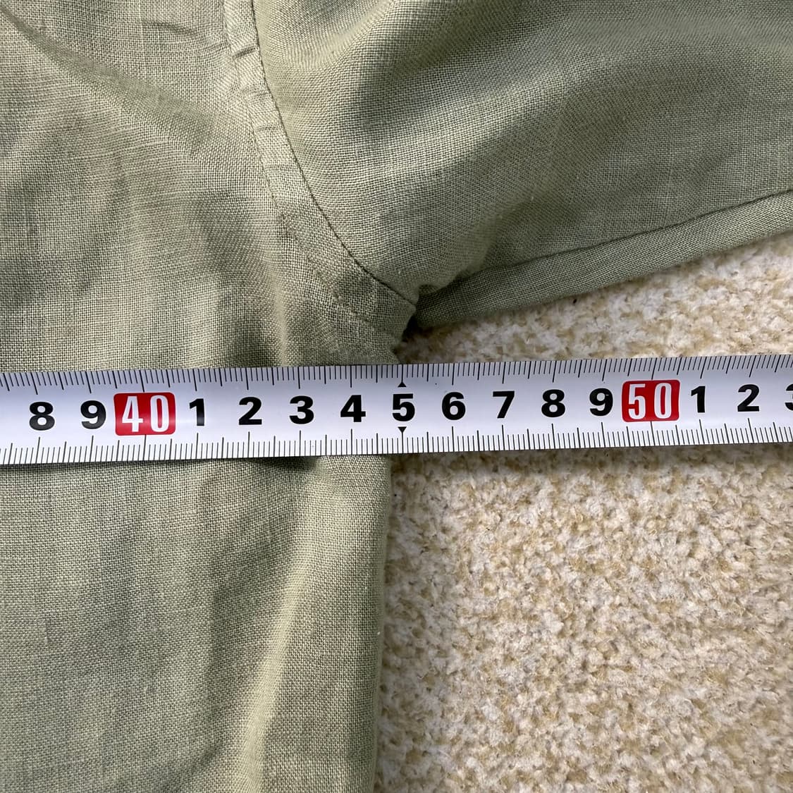 M 유니클로 린넨 셔츠 0223T 상품이미지5