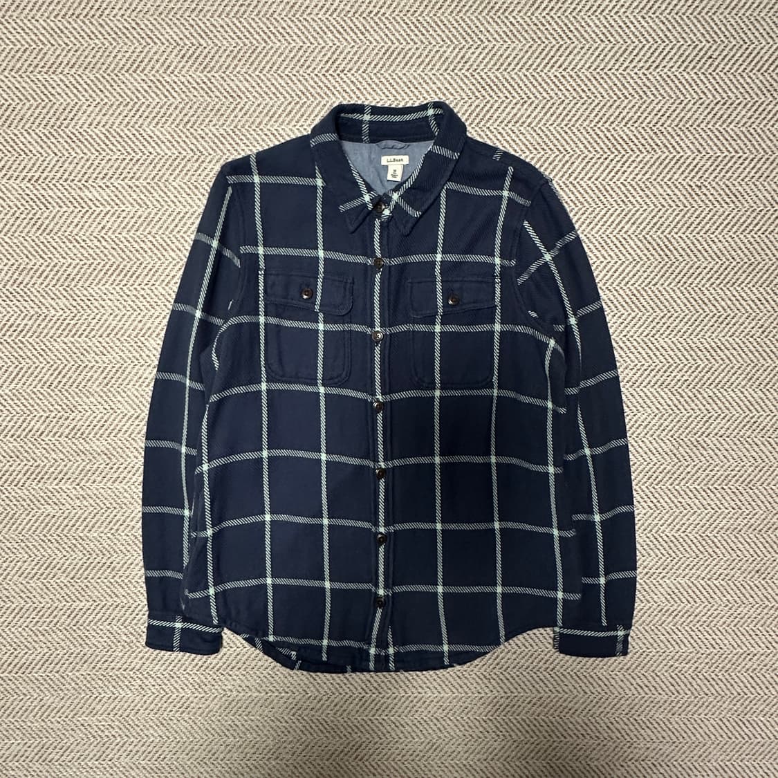 L. L. BEAN heavy cotton shirt 상품이미지1