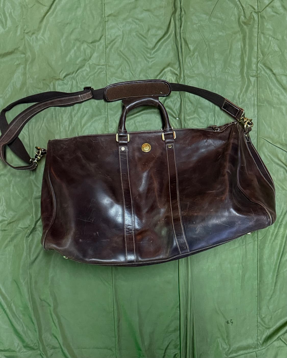 비스포크 콘초 카우하이드 보스턴백 상품이미지1