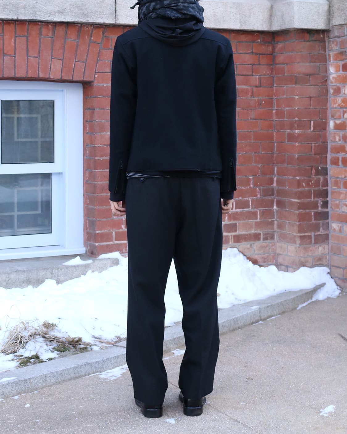 90s 장 폴 고티에 옴므 오브제 스트라이프 울 트라우저 상품이미지3