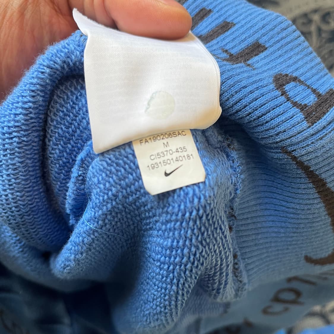 L 나이키 CPFM 맨투맨/W2320 상품이미지8