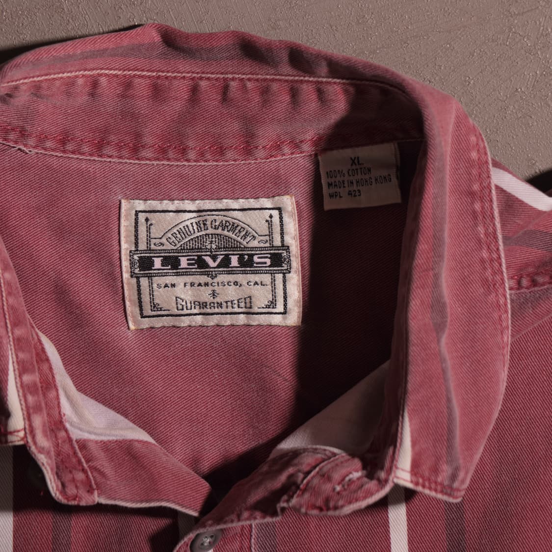 90s 리바이스 데님 워크셔츠  상품이미지5