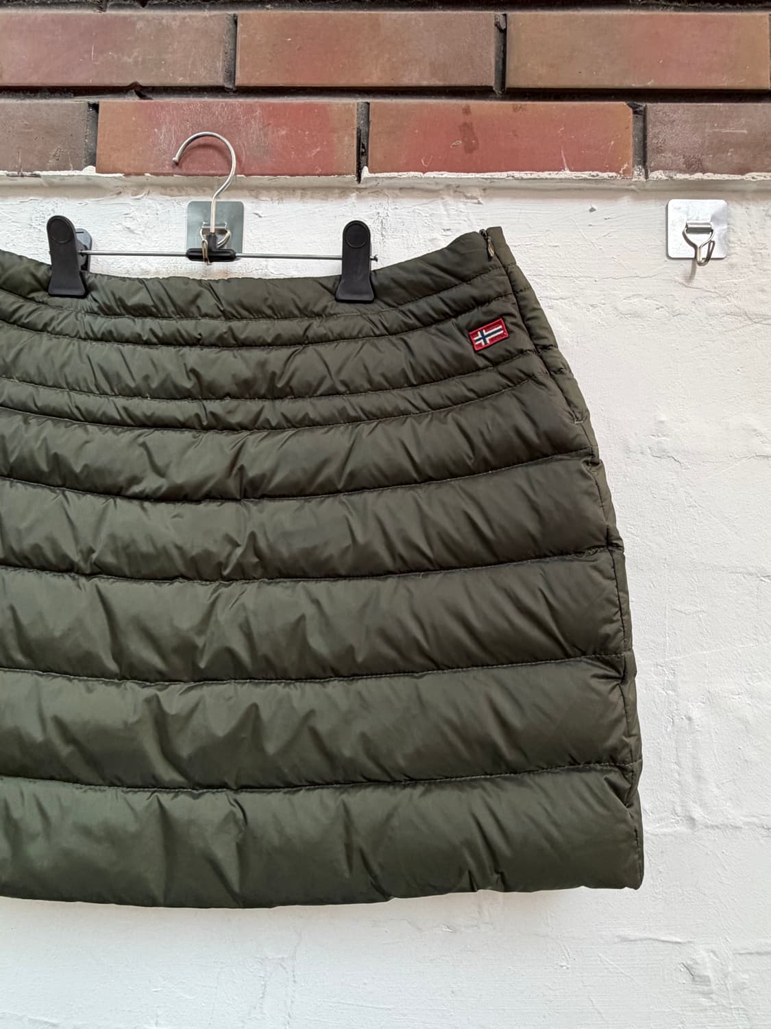 Napapijri 나파피리 패딩 스커트 카키 XL 상품이미지2