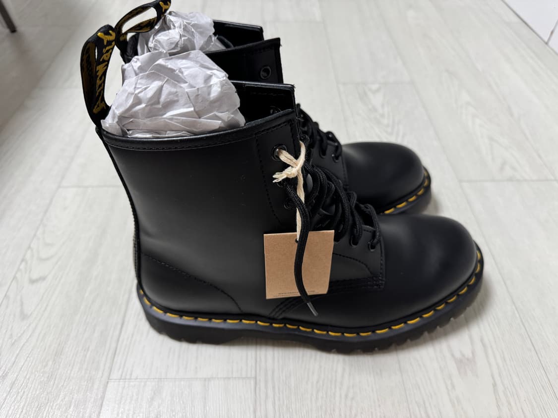 닥터마틴 1460 8홀 벡스 블랙 스무스 / 25345001 상품이미지4