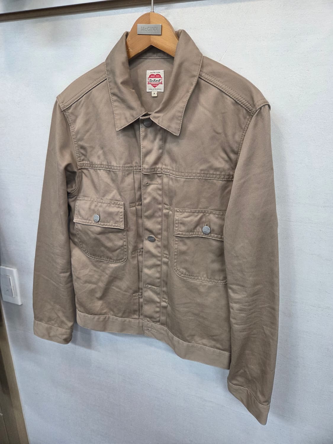 칼하트 헤리티지 스테이트 트러커 코튼자켓 m 상품이미지6