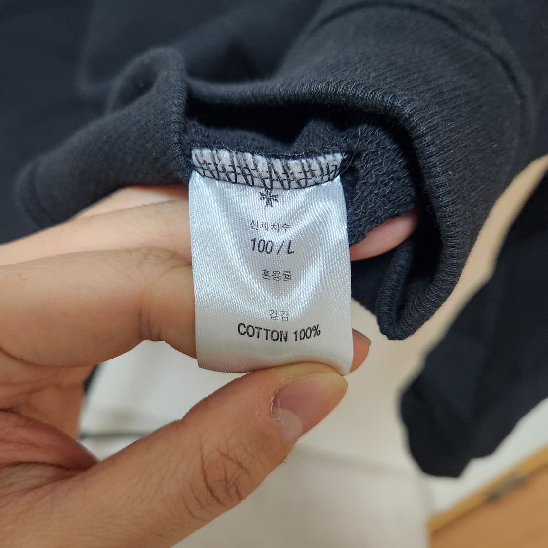 토니웩 블랙 맨투맨 L 상품이미지4