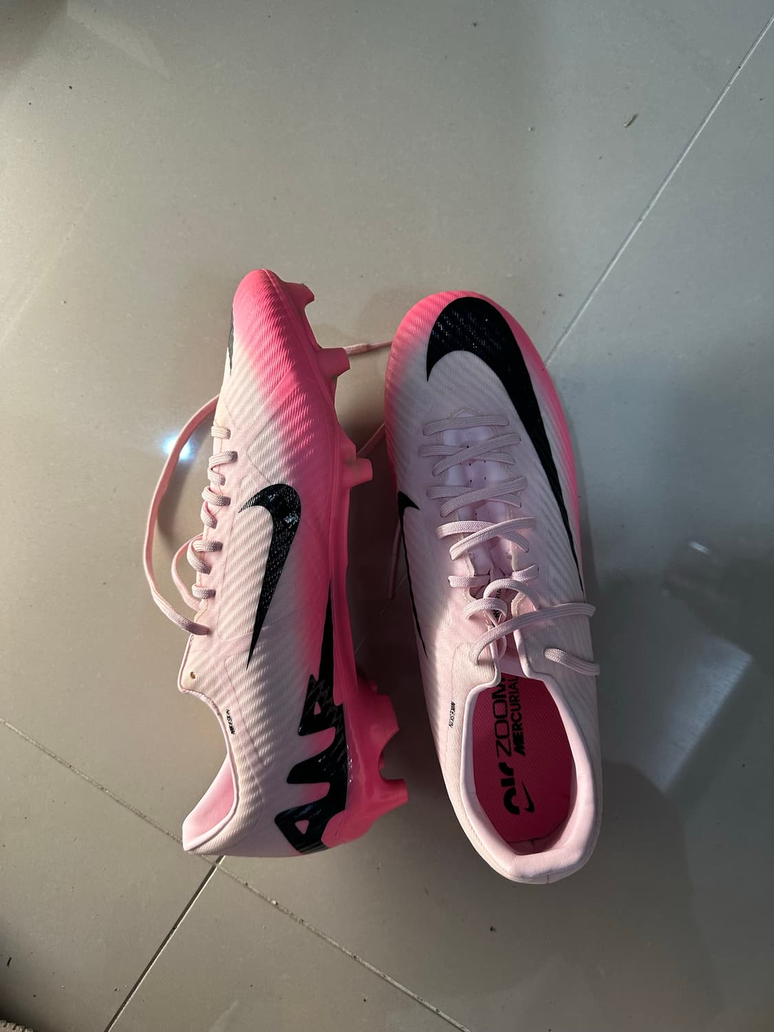 나이키 머큐리얼 베이퍼 15 아카데미 MG 핑크 폼 블랙 상품이미지1