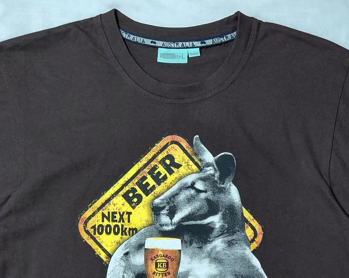 [M] 빈티지 호주 Classic Roo 'Cheers Mate' 반팔티 상품이미지2