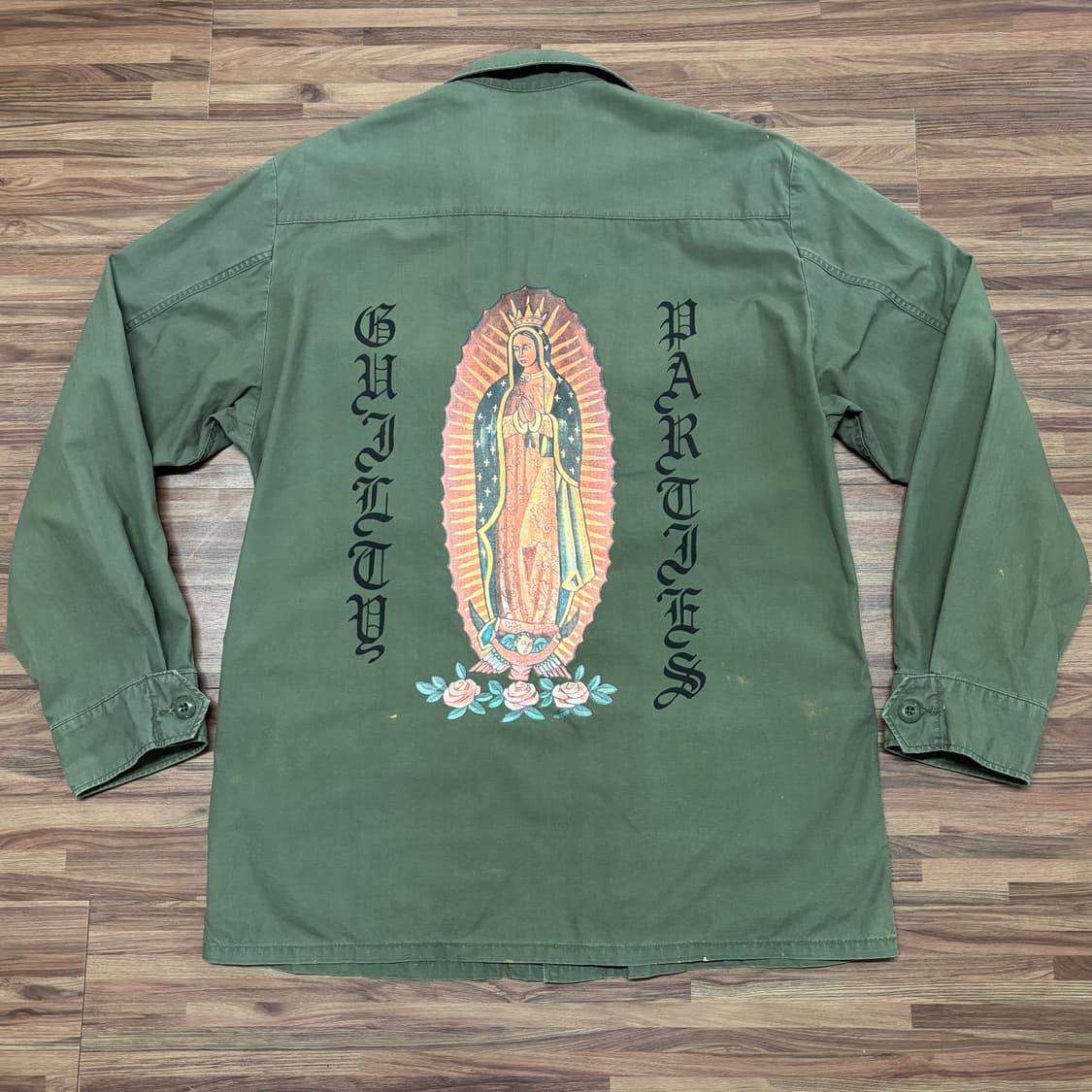 와코마리아 bdu 퍼티그 립스탑 밀리터리 자켓 xl 상품이미지1