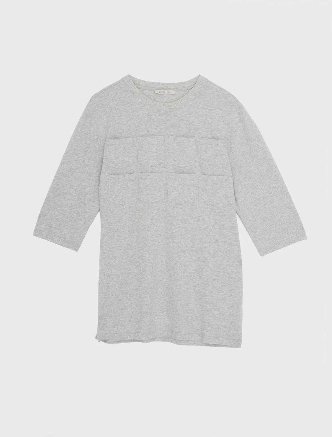 (L,XL) 팔로마울 ARISA 포켓 티셔츠 그레이 상품이미지6