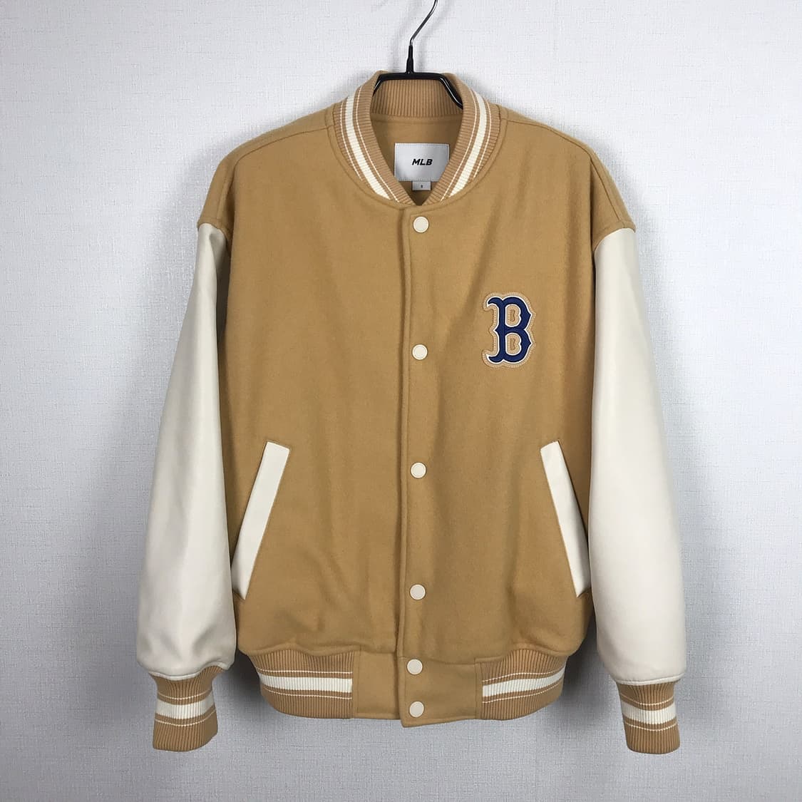 MLB 엠엘비 베이직 울 바시티자켓 S 상품이미지1