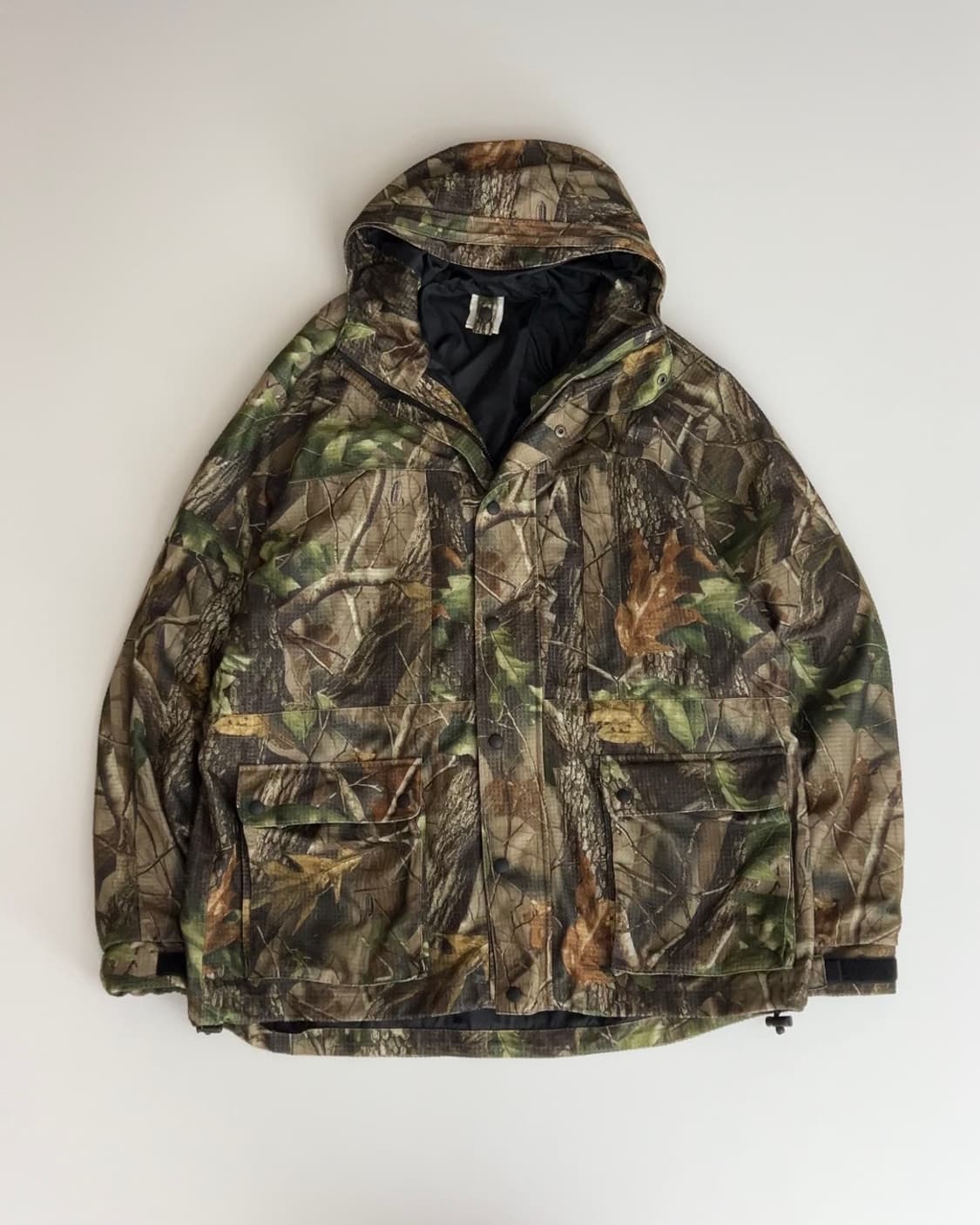 리얼트리 카모플라쥬 패턴 후드 파카 XXL 상품이미지1