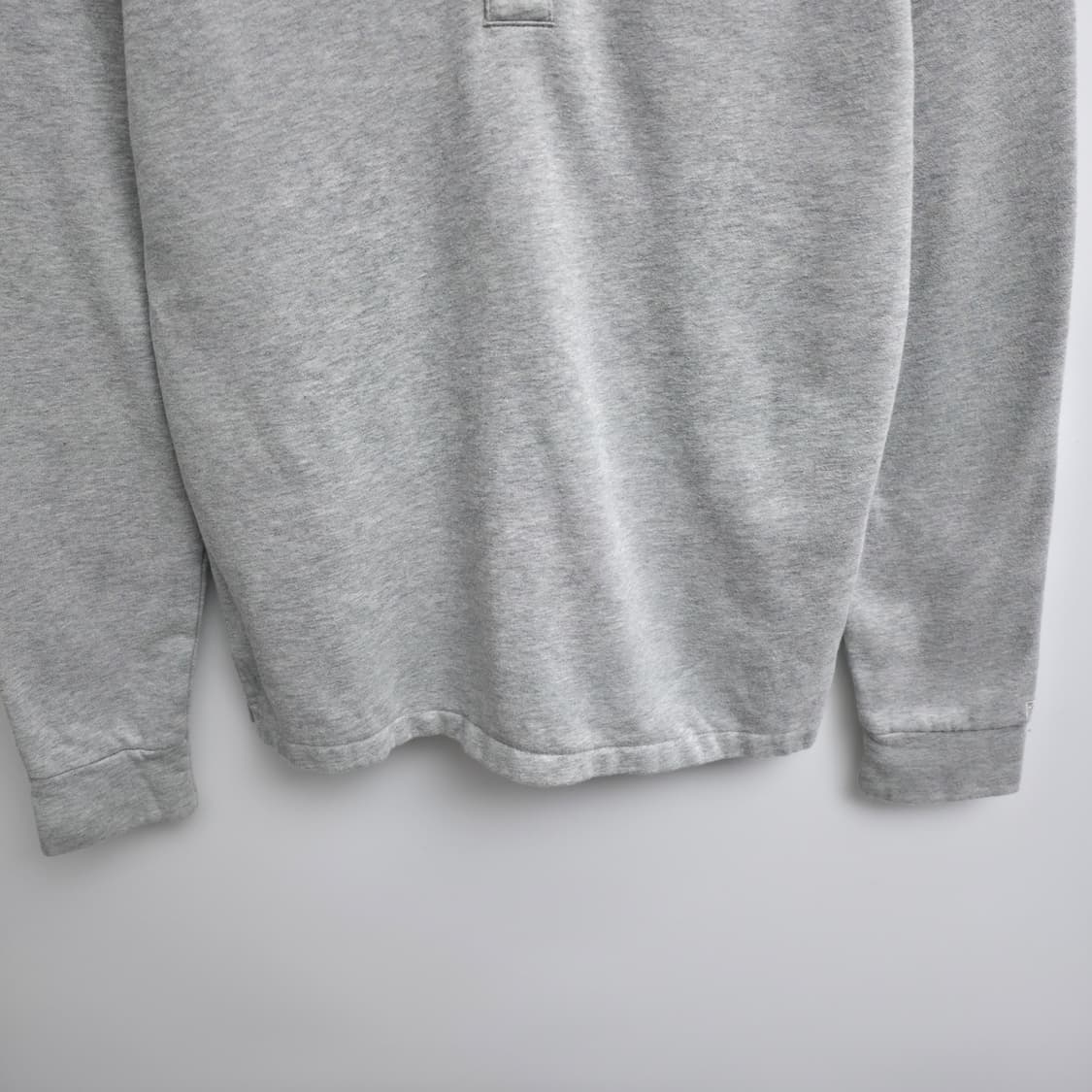 [S] 폴로 랄프로렌 쿼터 버튼 집업 맨투맨 그레이 상품이미지3