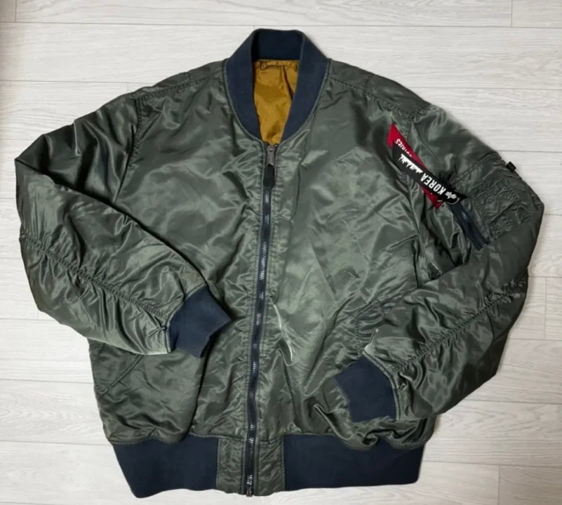 알파인더스트리 ma-1 레귤러 배틀워시 상품이미지2