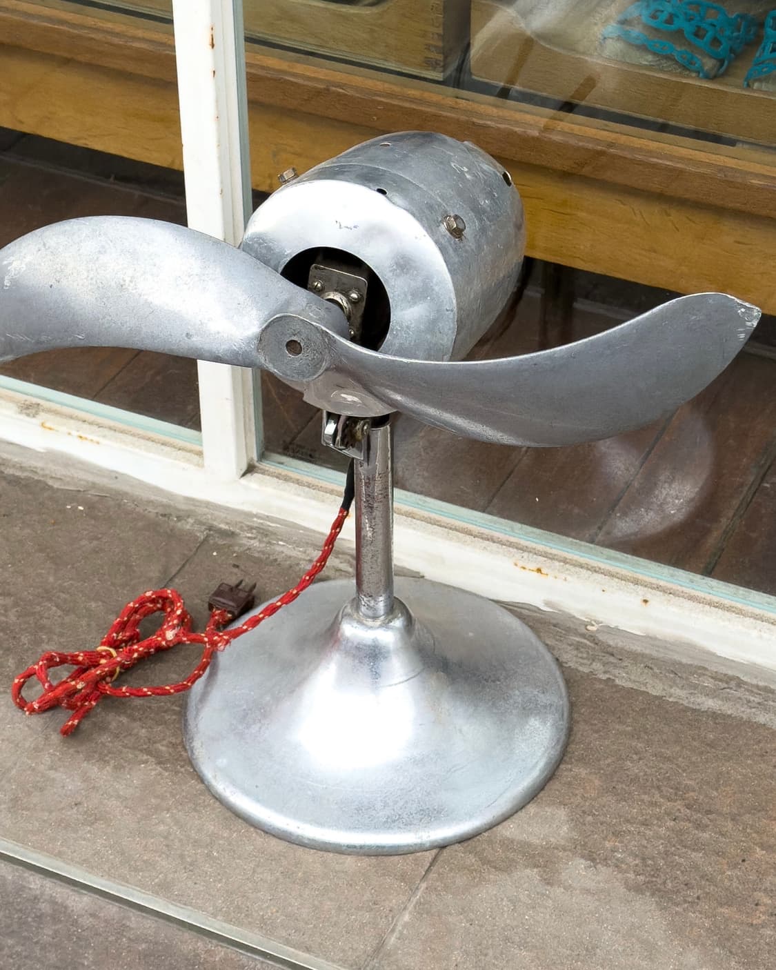 빈티지 소품 1970년 미국 인더스트리얼 선풍기 상품이미지1