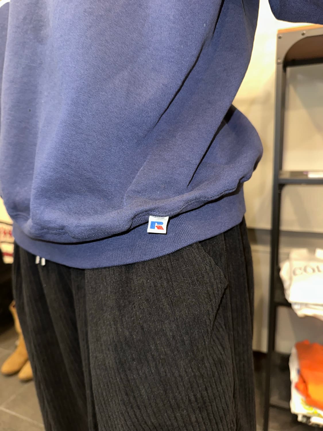 90’s Russell Athletic trojans logo sweat 상품이미지6