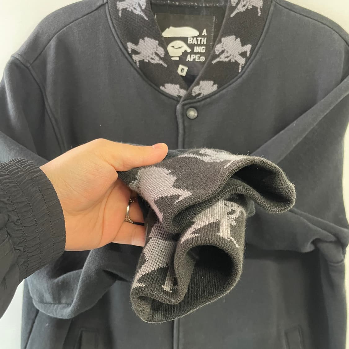 05FW 베이프 x 스타쉬 바시티 자켓 상품이미지7