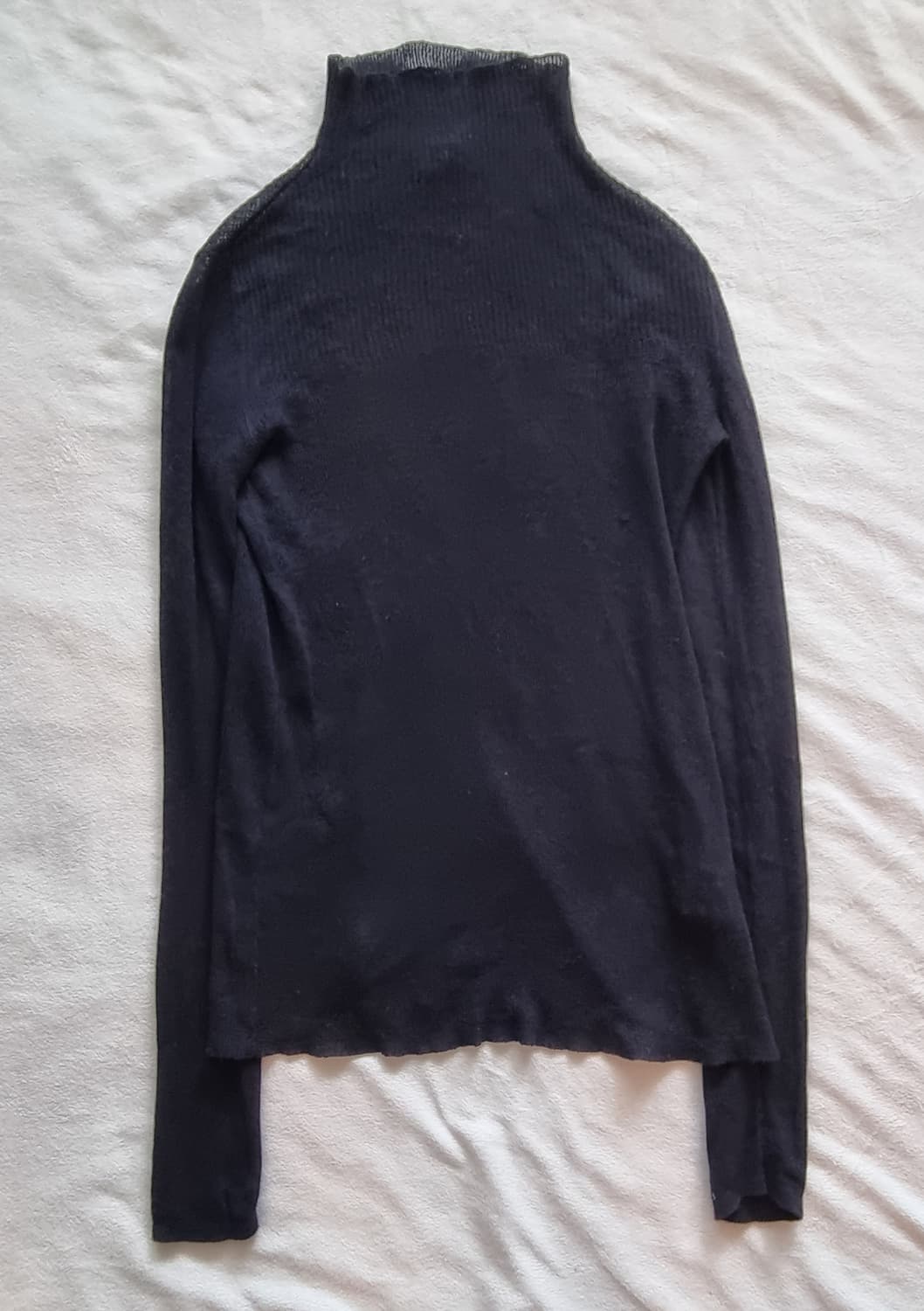 빈티지 이자벨마랑 시스루 레이어드 블랙 긴 소매 티셔츠 상품이미지1