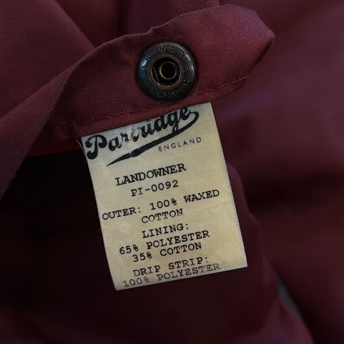 존 파트리지 왁스 헌팅 자켓 상품이미지6