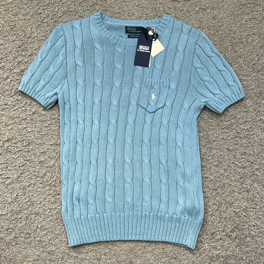 [95] 폴로 랄프로렌 신형 반팔 니트 (새상품) 상품이미지2