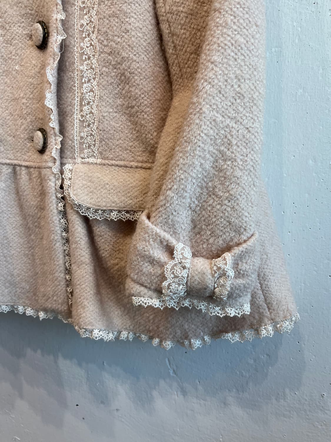 액시즈팜 리본 코트 상품이미지3