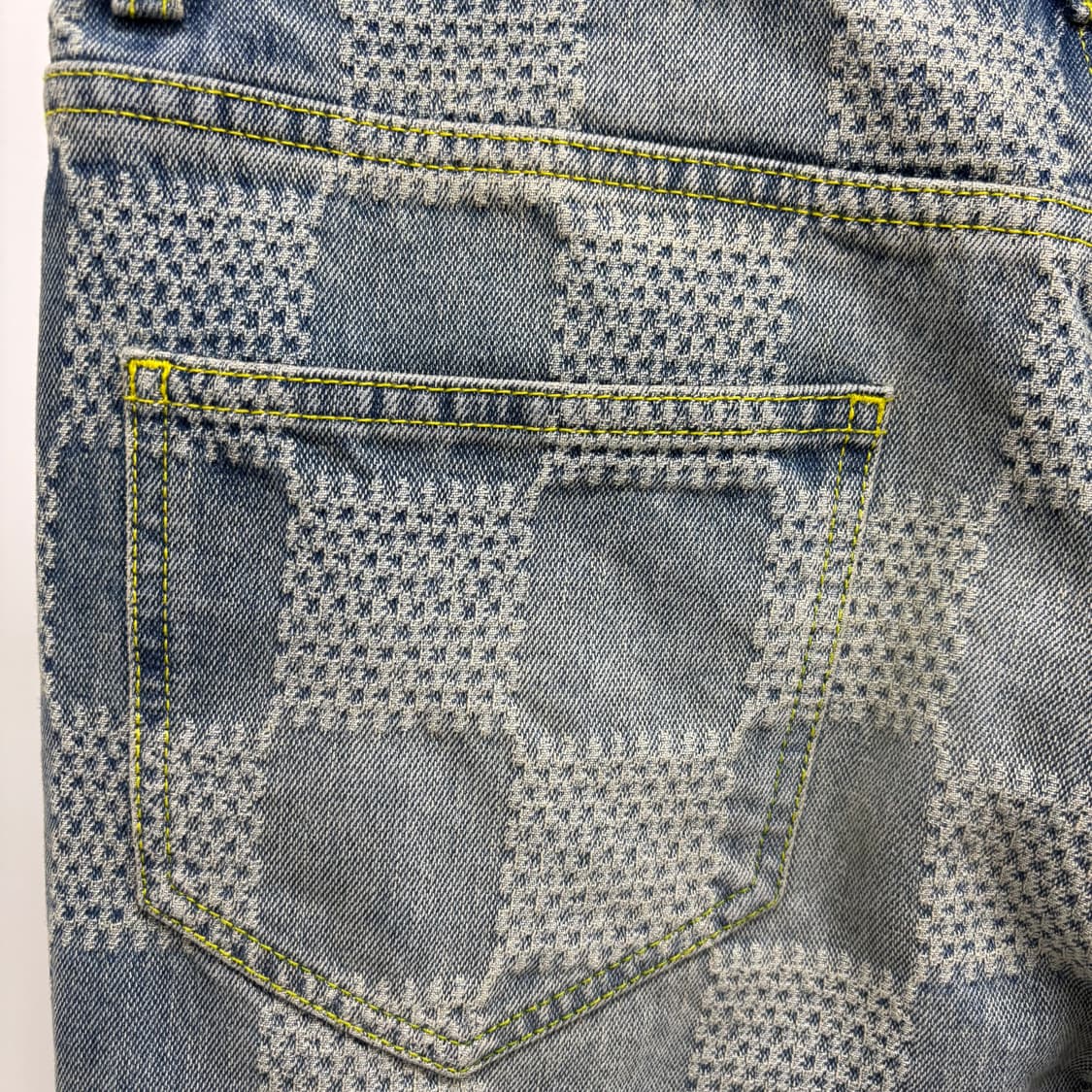 [31]루이비통 LV 다미에 플레어드 데님팬츠 상품이미지3