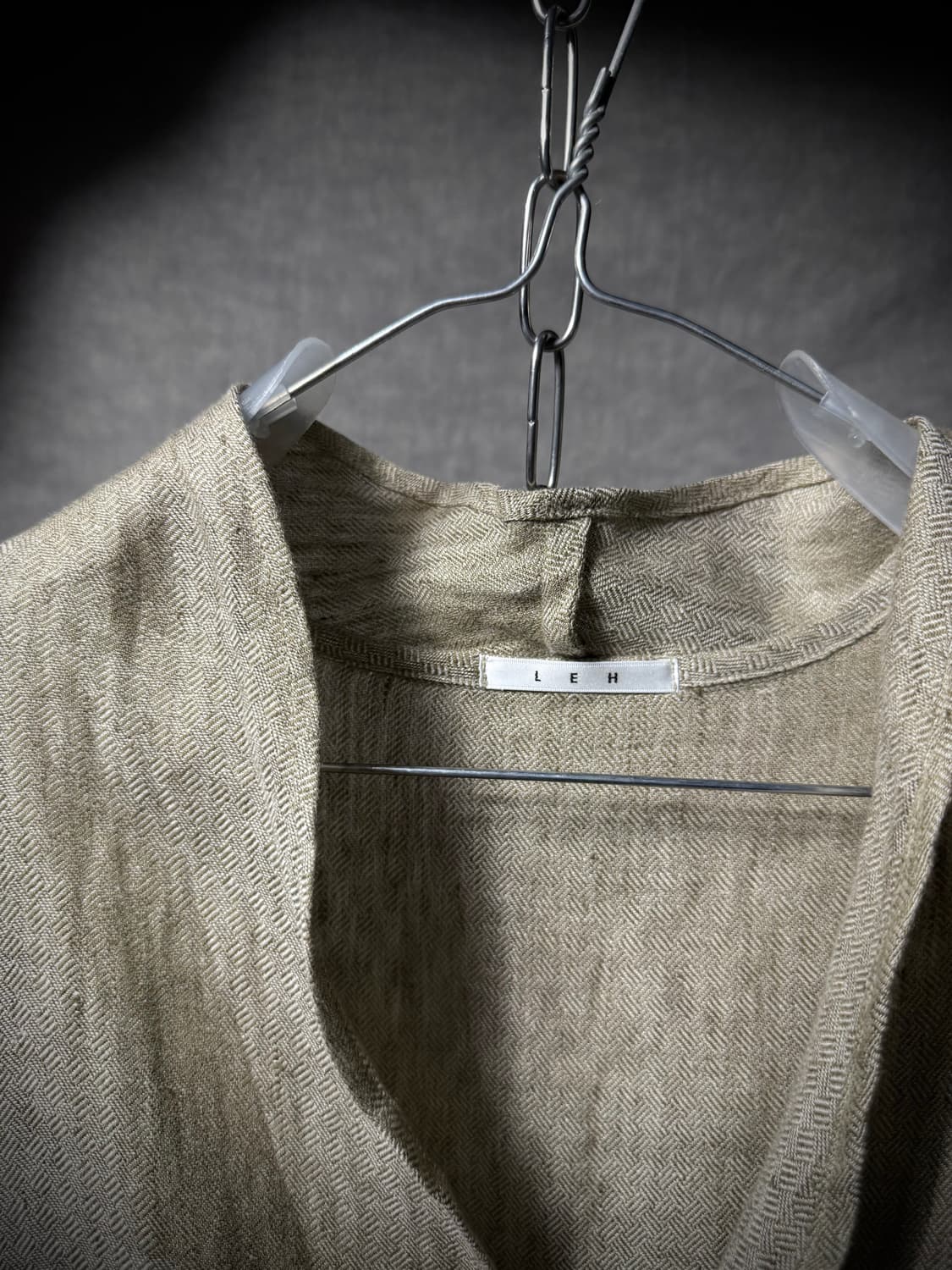 Leh Herringbone Woven Shirts 상품이미지5