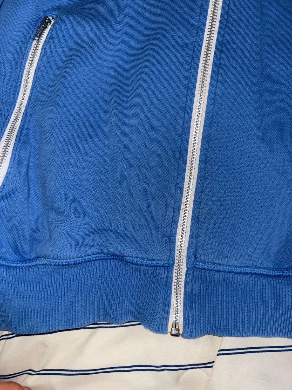 아디다스 베켄바우어 져지 트랙탑 스카이블루 90 상품이미지4