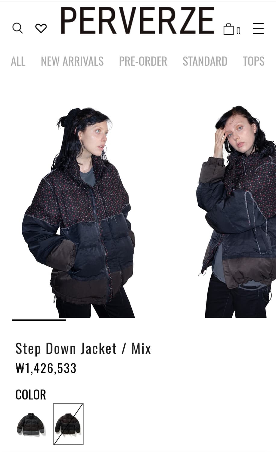 퍼버즈 다운자켓 프리 상품이미지4