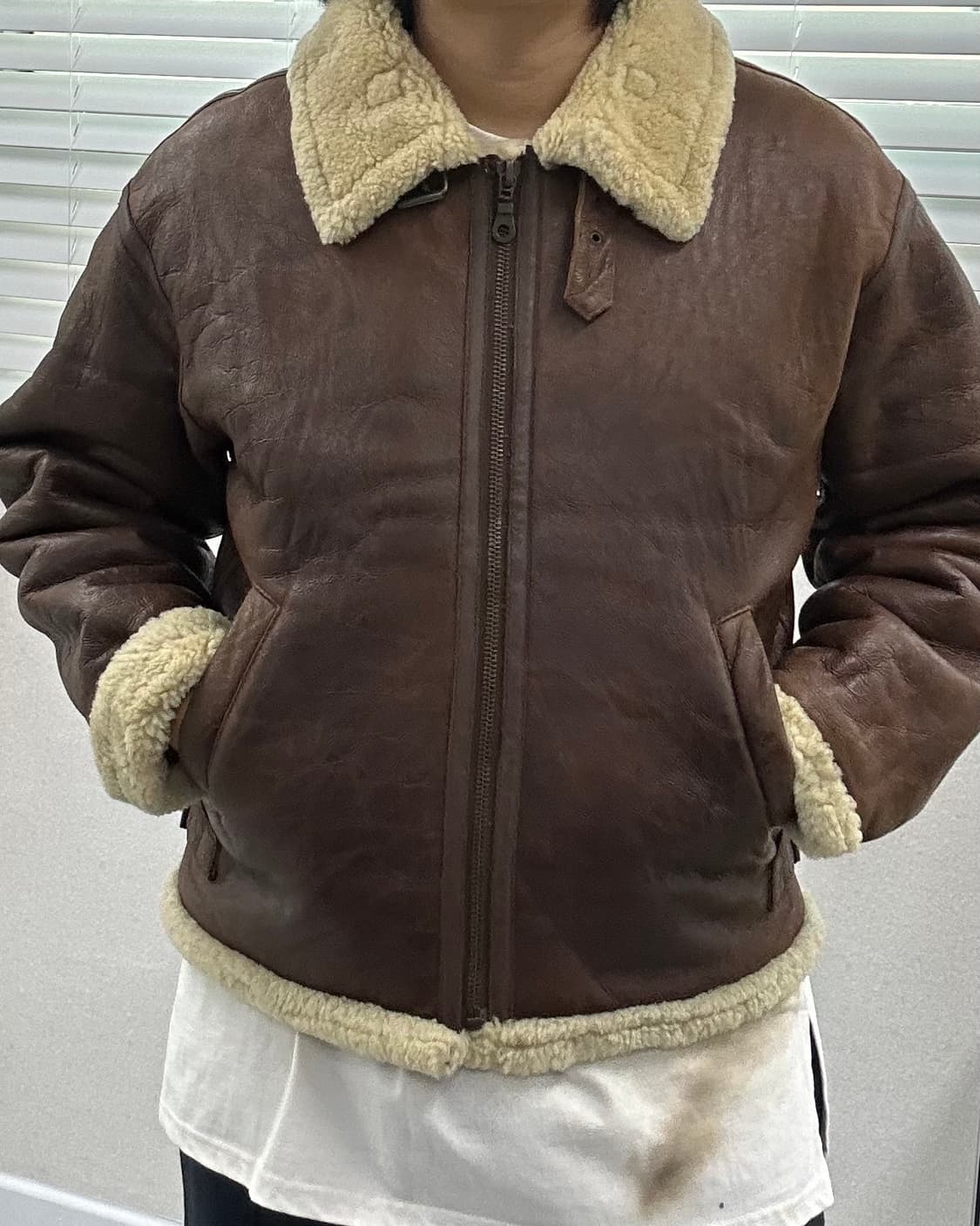 (XL)90'S LEE B-3 폭격기 자켓-M1484 상품이미지10