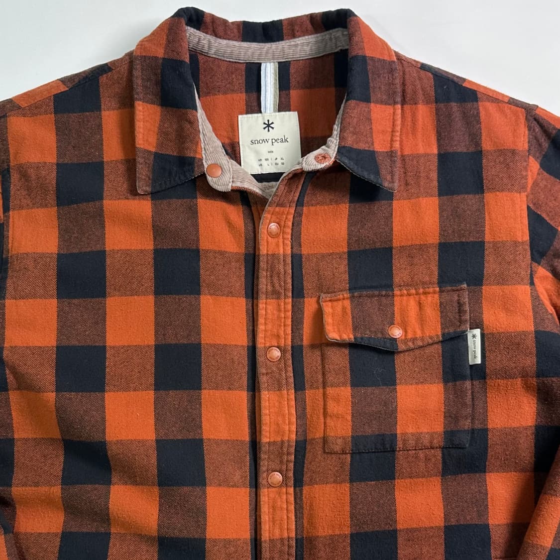 스노우피크 쉐르파 체크 셔츠 자켓  상품이미지2