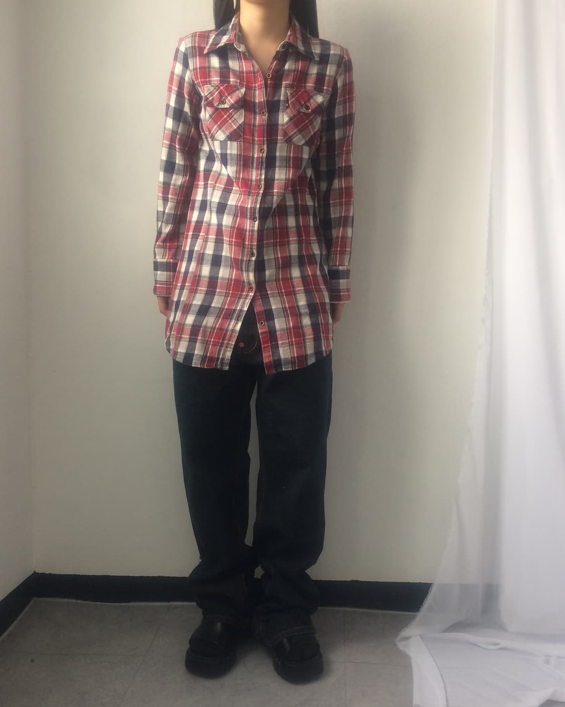 Check pattern shirt 상품이미지5