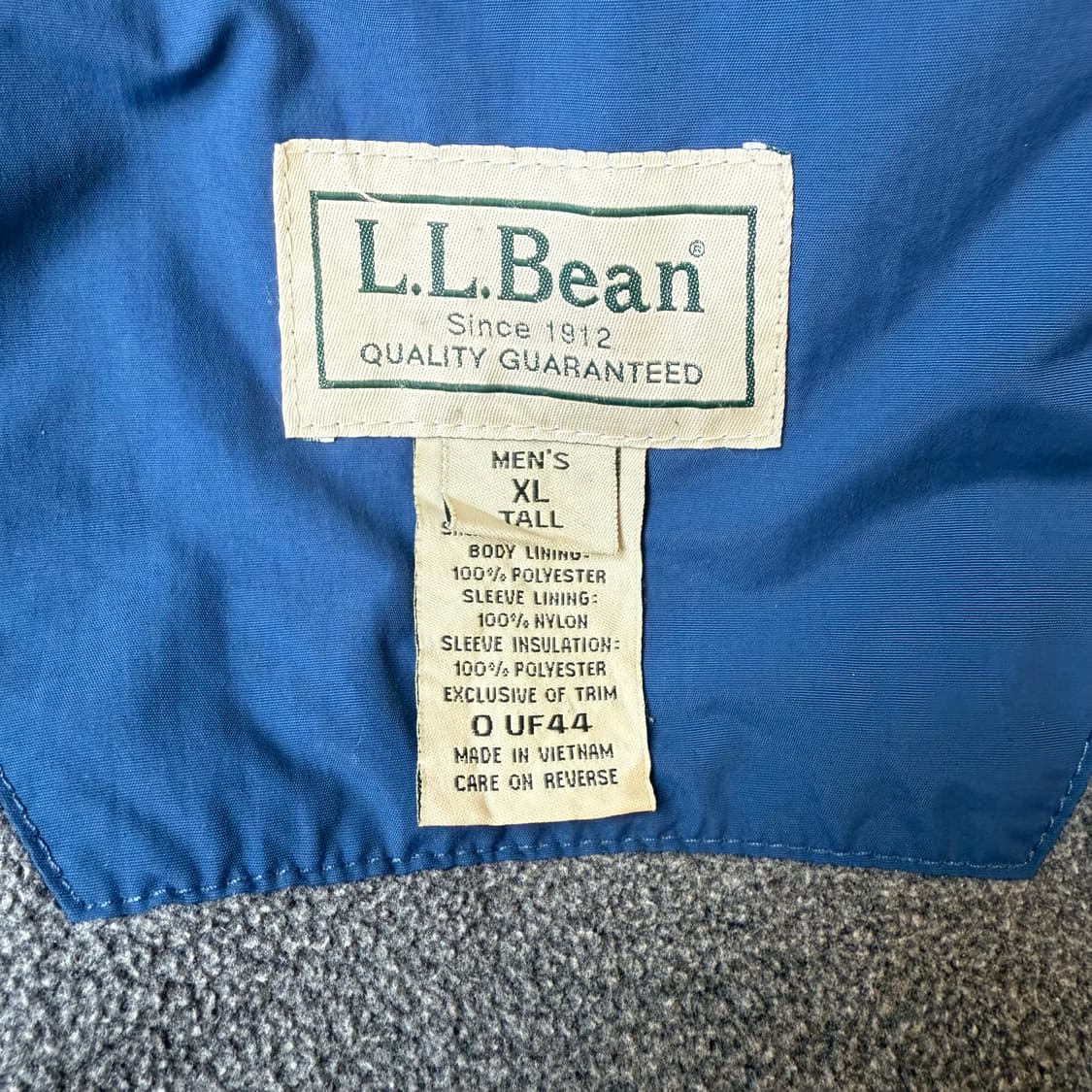 LLBean 웜업자켓(플리스 안감) 라이트블루 상품이미지3