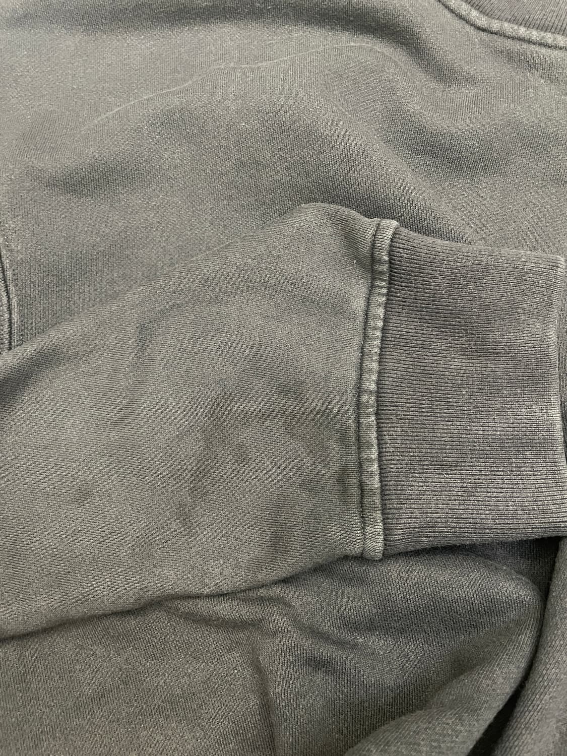 우영미 백로고 스웻셔츠 맨투맨 네이비 22SS 상품이미지10