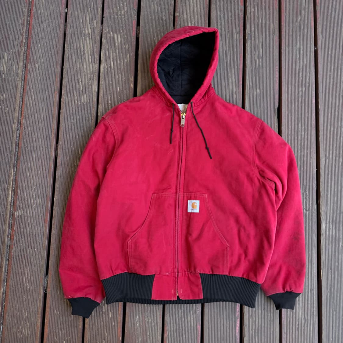 칼하트 액티브자켓 레드 XL 상품이미지1