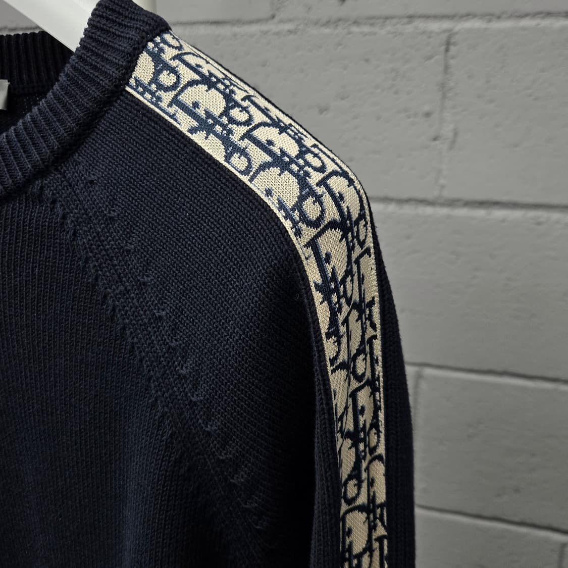 디올 오블리크 인서트 니트 L 상품이미지4